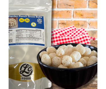 Low Carb Garden Ranch Snow Balls
